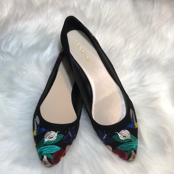 nine west suziella flats